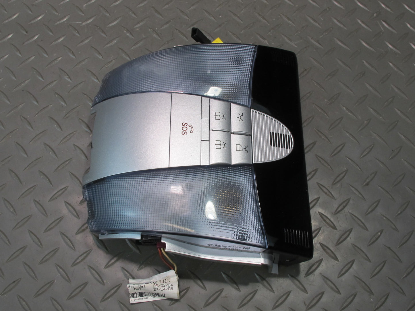 05-11 Mercedes R171 Slk-class Overhead Console Dome Reading Light 1718201301 OEM