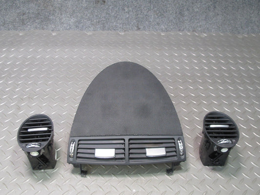 05-11 Mercedes R171 Slk-class Set of 3 Dash Left Center Right A/C Air Vent OEM