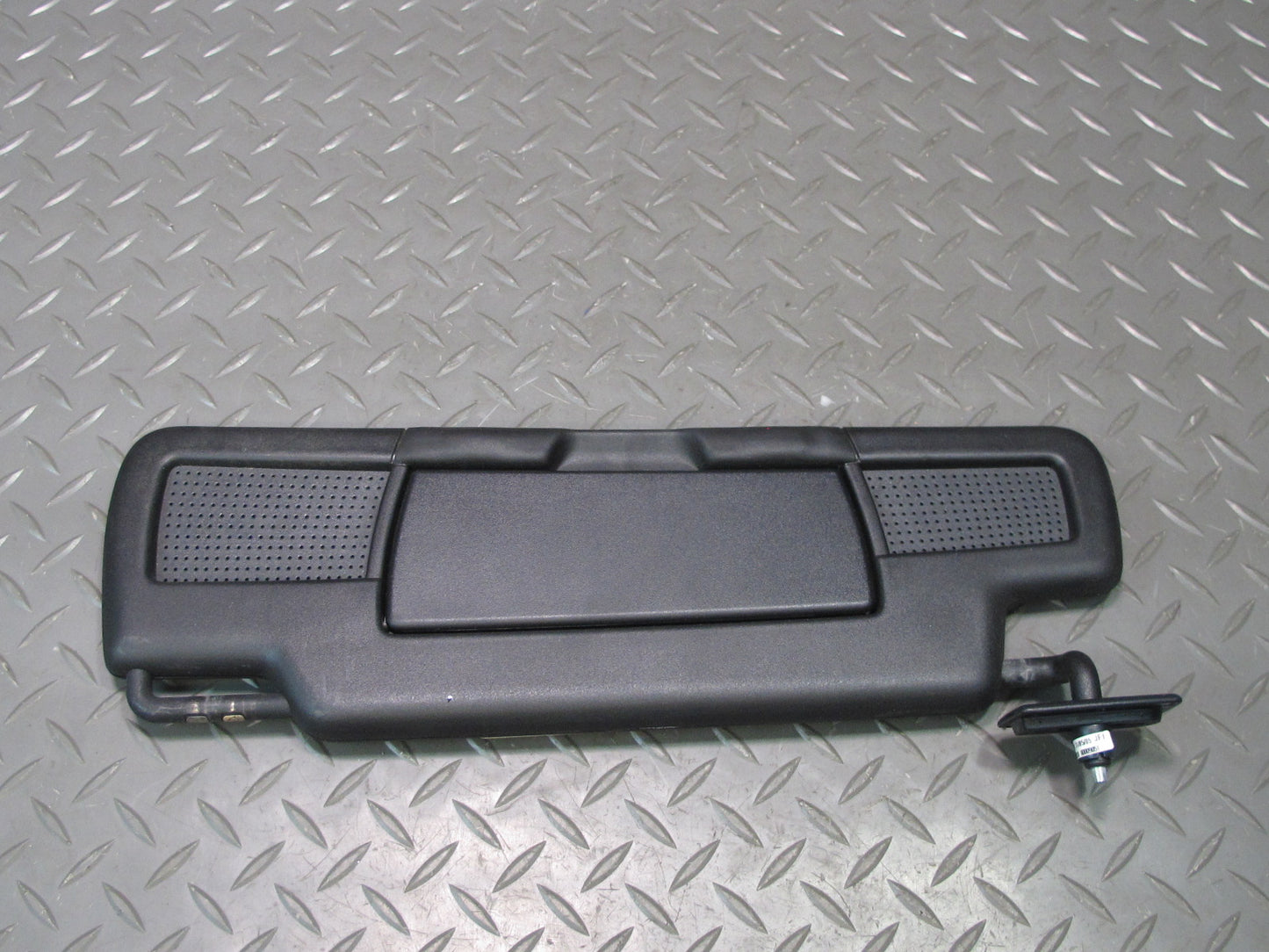 05-11 Mercedes R171 Slk-class Set of 2 Front Right & Left Sun Visor Black OEM