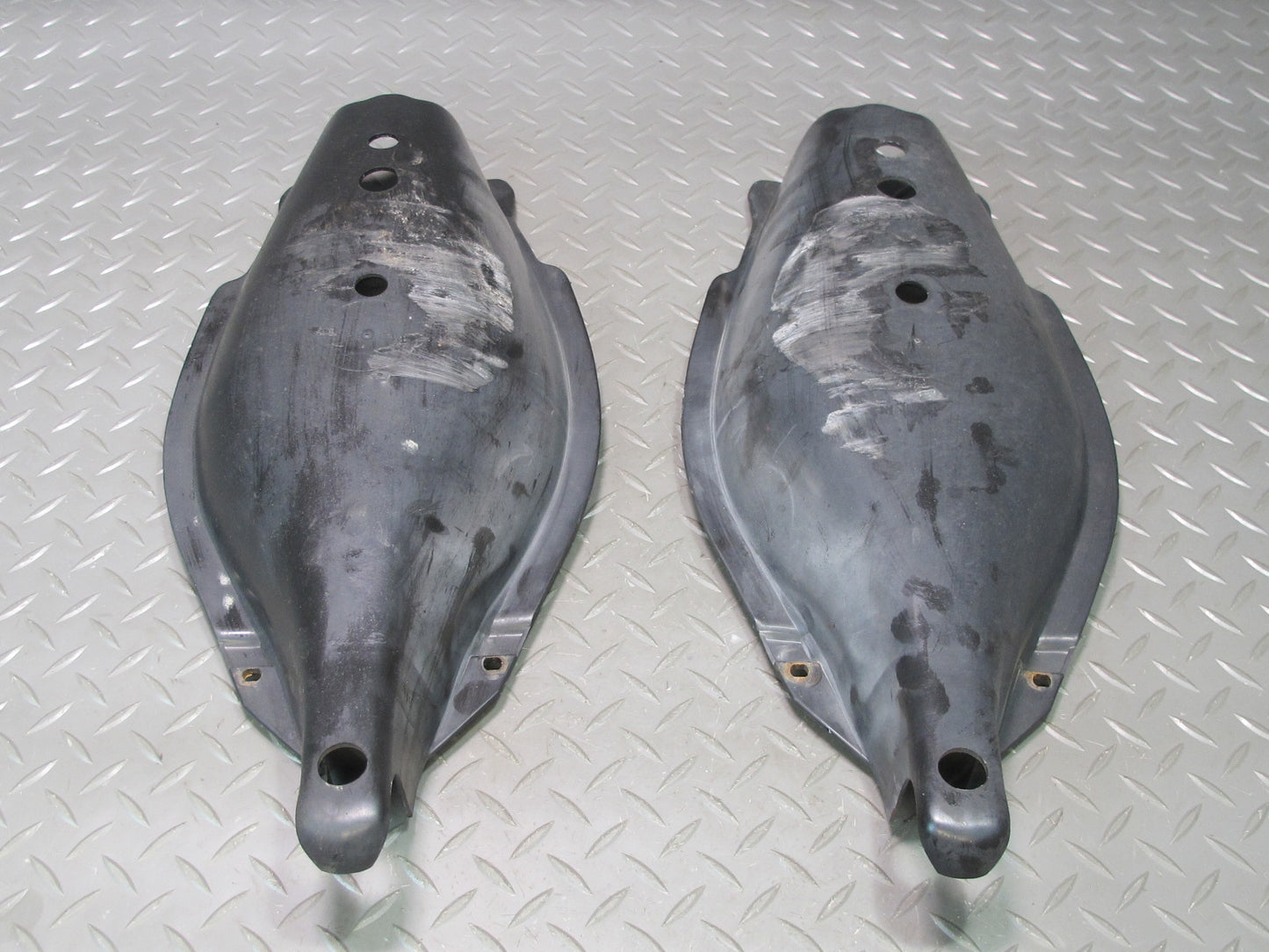 05-11 Mercedes R171 Slk-class Set of 2 Rear Lower Control Arm Guard Cover OEM