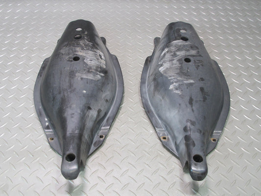 05-11 Mercedes R171 Slk-class Set of 2 Rear Lower Control Arm Guard Cover OEM