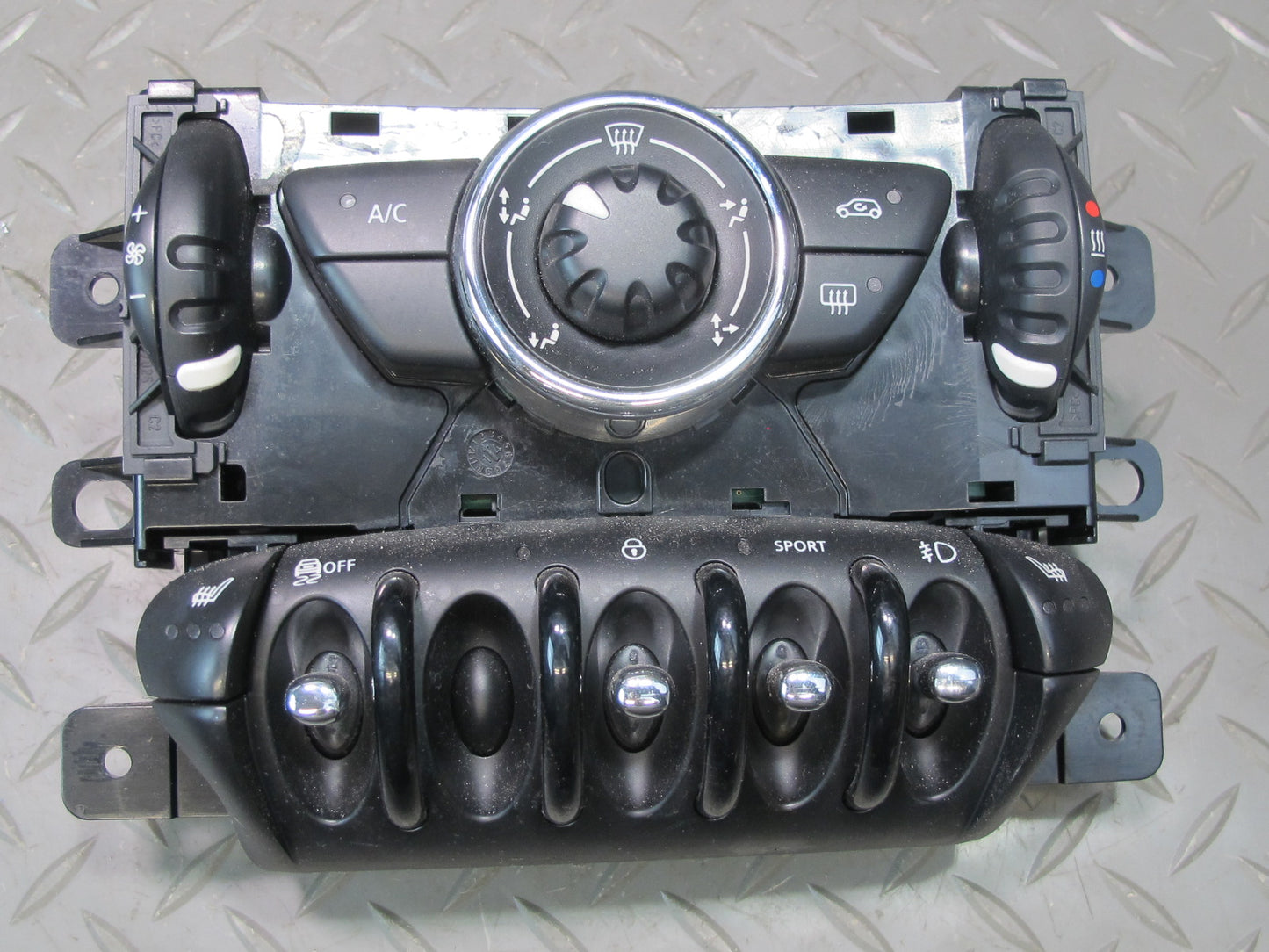 13-15 Mini Cooper S R60 Countryman A/C Heater Climate Control Switch Panel OEM
