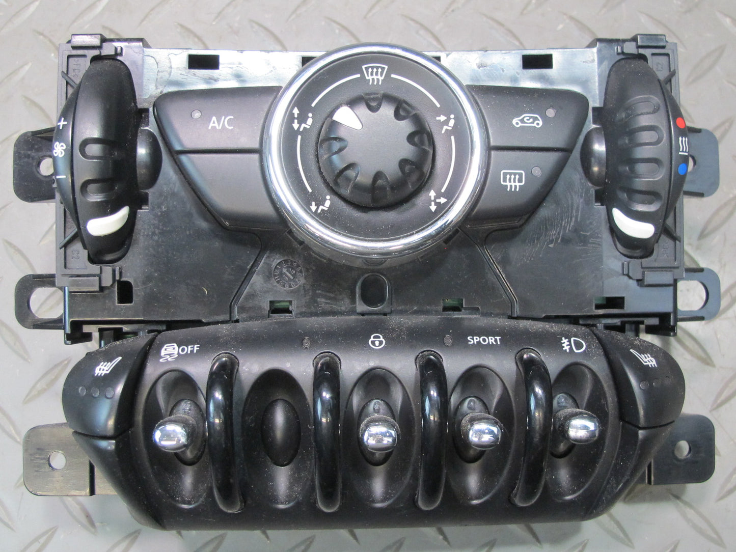 13-15 Mini Cooper S R60 Countryman A/C Heater Climate Control Switch Panel OEM