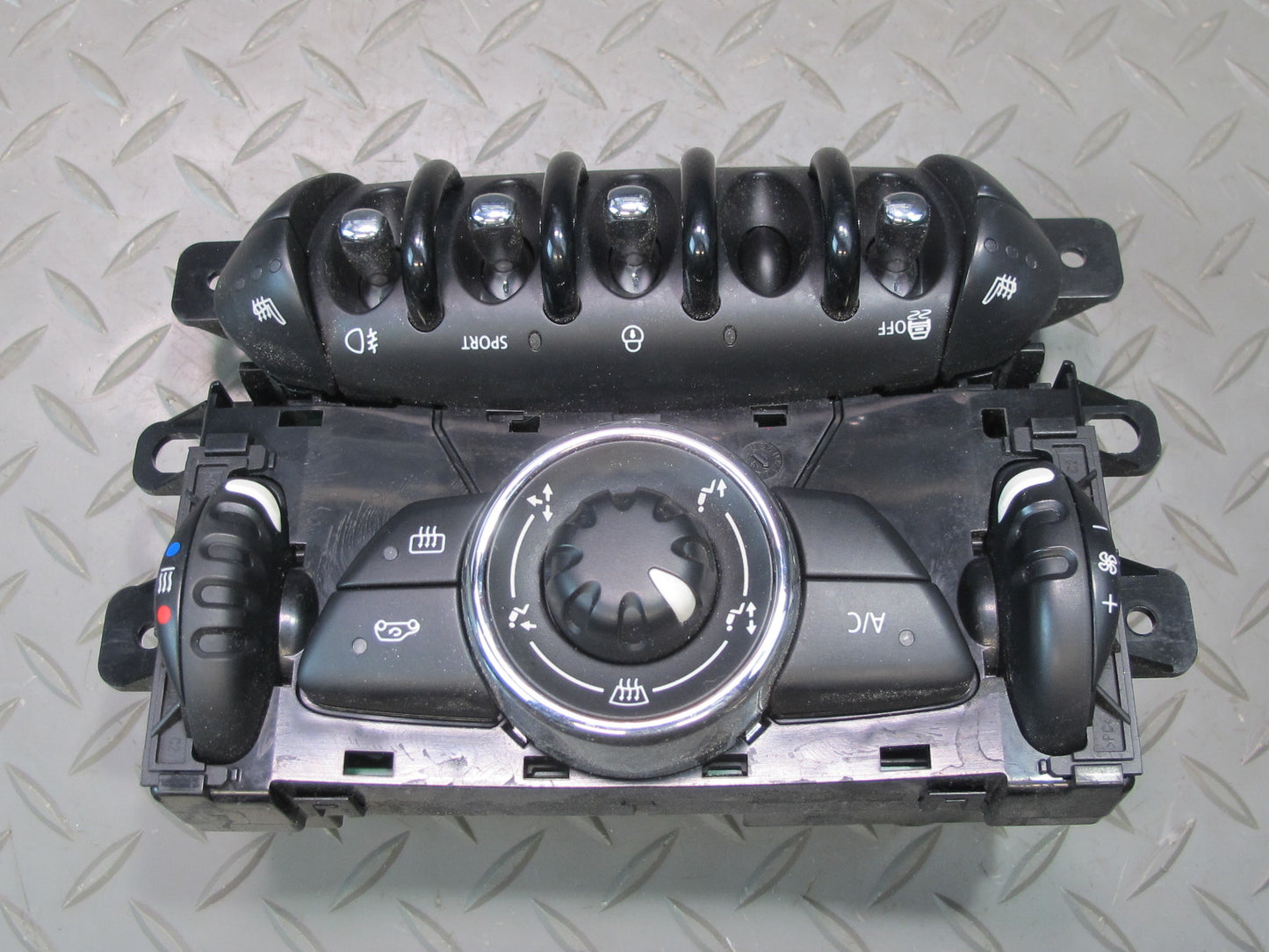 13-15 Mini Cooper S R60 Countryman A/C Heater Climate Control Switch Panel OEM