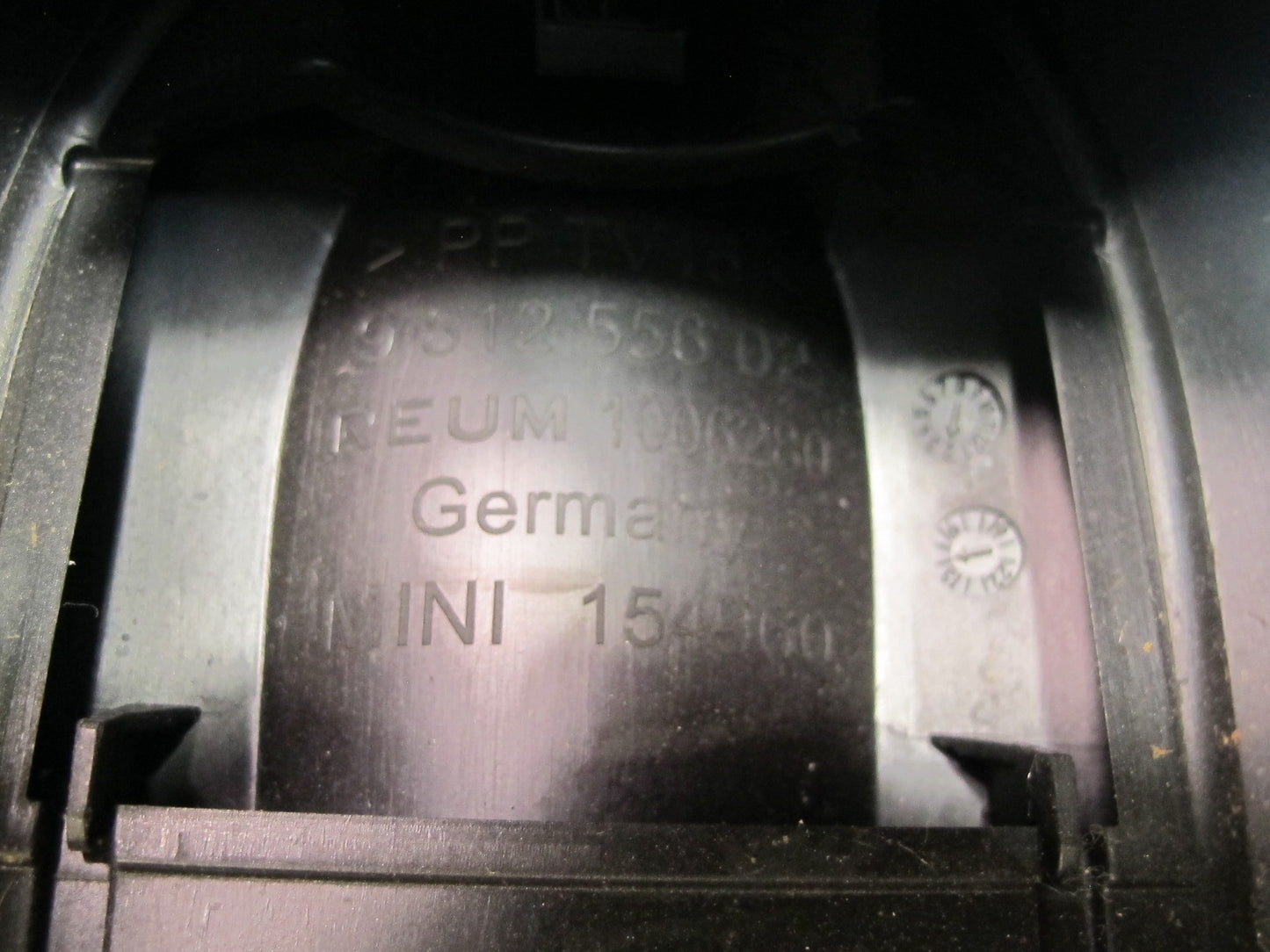 13-15 Mini Cooper S R60 Countryman Rear Center Console CUP Holder Trim Panel OEM