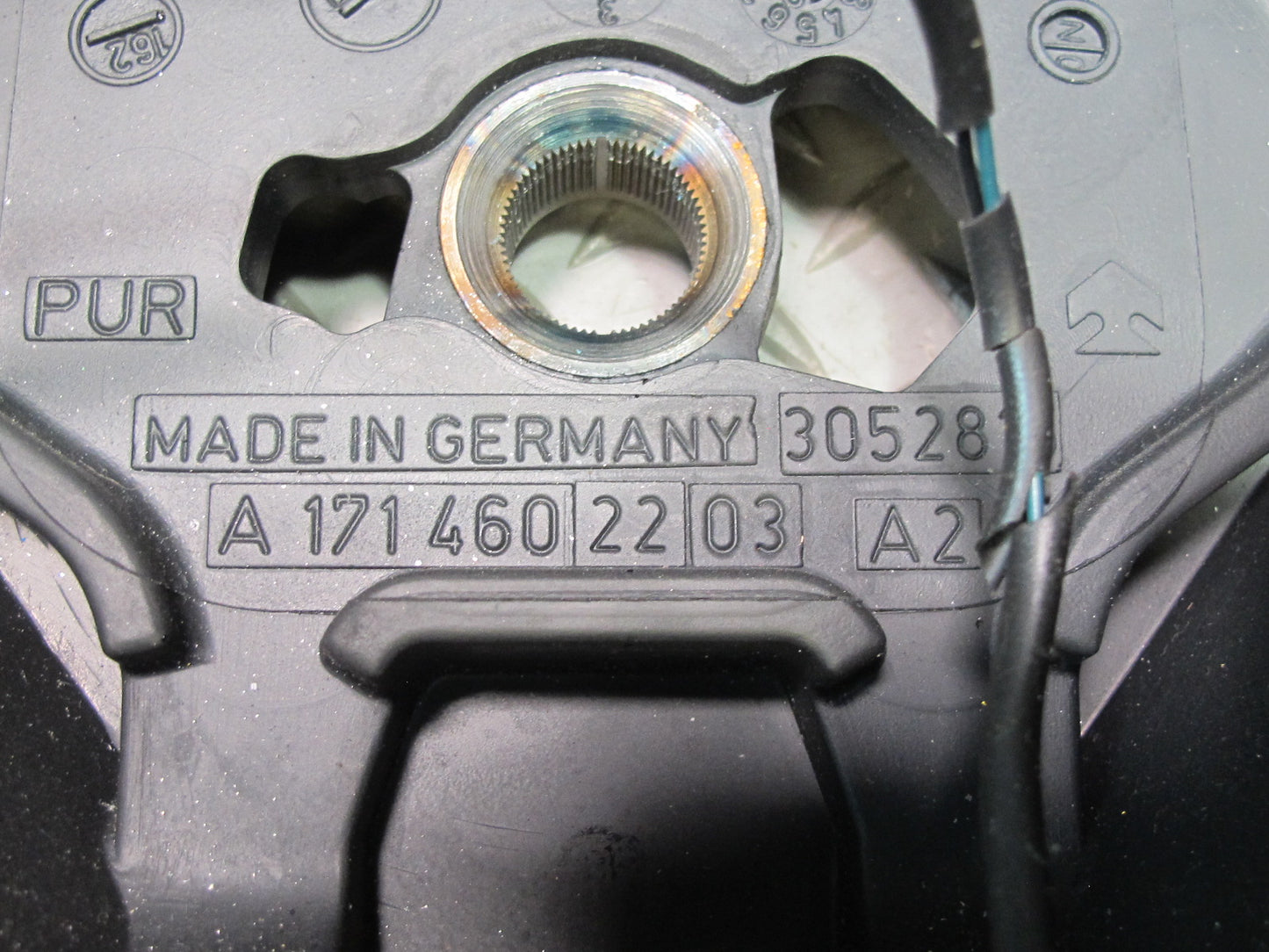 05-08 Mercedes R171 SLK55 AMG Sport Leather Steering Black w Shifters 70K OEM