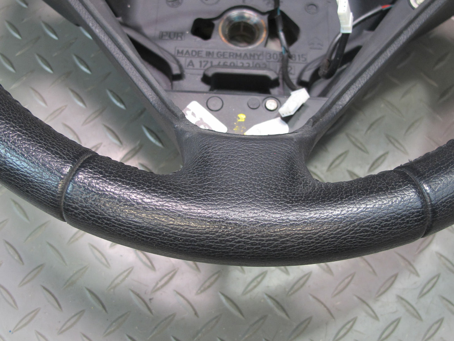 05-08 Mercedes R171 SLK55 AMG Sport Leather Steering Black w Shifters 70K OEM