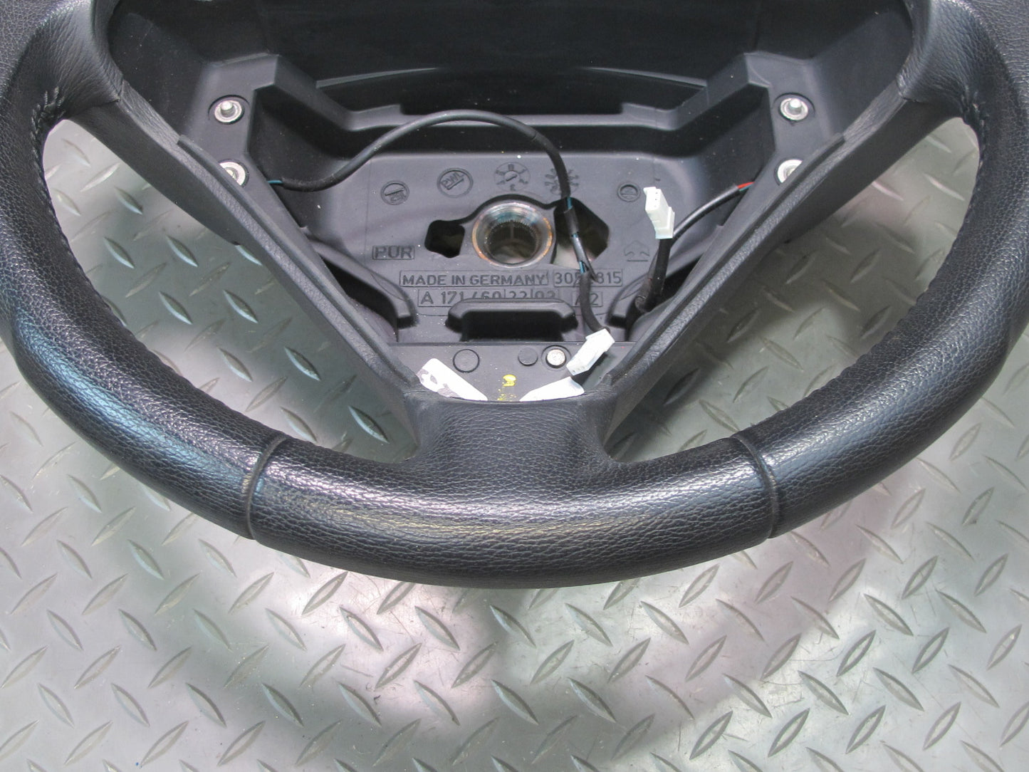 05-08 Mercedes R171 SLK55 AMG Sport Leather Steering Black w Shifters 70K OEM