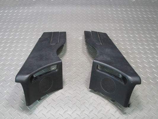 05-08 Mercedes R171 Slk-class Set of 2 Front Seat Belt Trim Cover Panel OEM