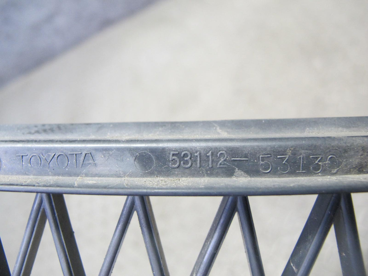 10-13 Lexus IS350 IS250 Convertible Front Bumper Lower Grille 53112-53130 OEM