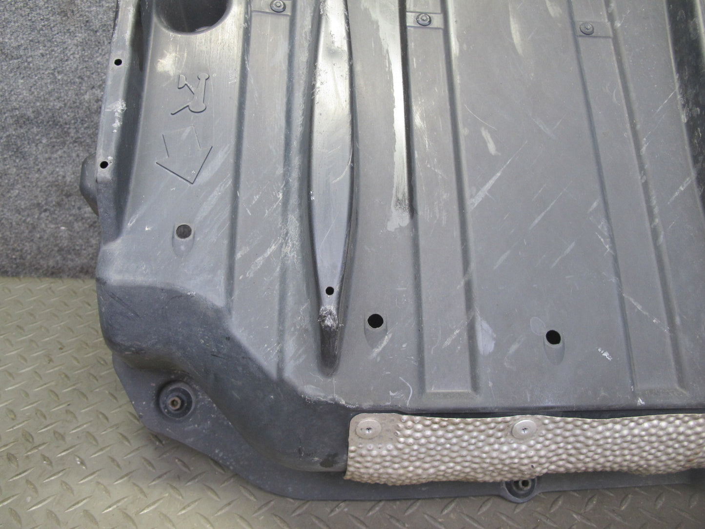 10-13 Lexus IS350 IS250 Rear Underbody Floor Splash Guard Shield Cover OEM