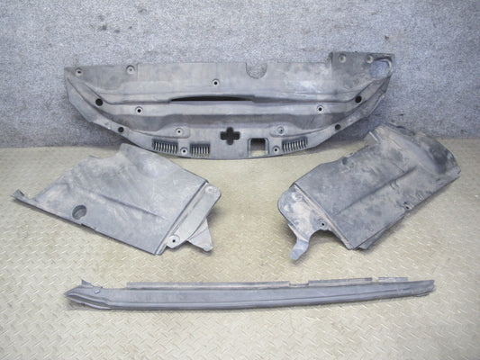 10-13 Lexus GSE20L IS250 Set of 4 Engine Bay Shield Cover Trim OEM