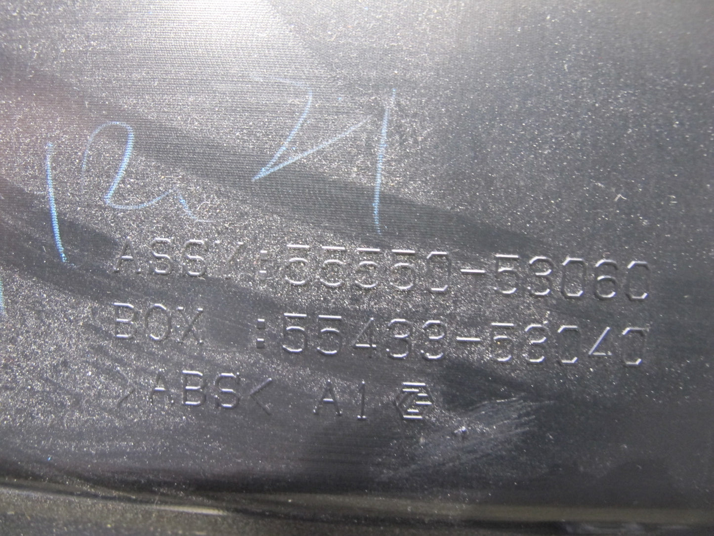 06-11 Lexus IS350 IS250 Dash Glove Box Compartment Storage Black 55550-53060 OEM