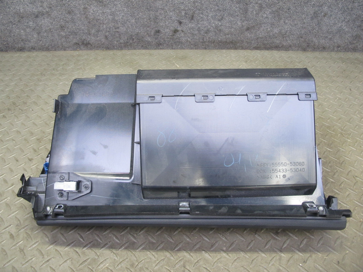 06-11 Lexus IS350 IS250 Dash Glove Box Compartment Storage Black 55550-53060 OEM