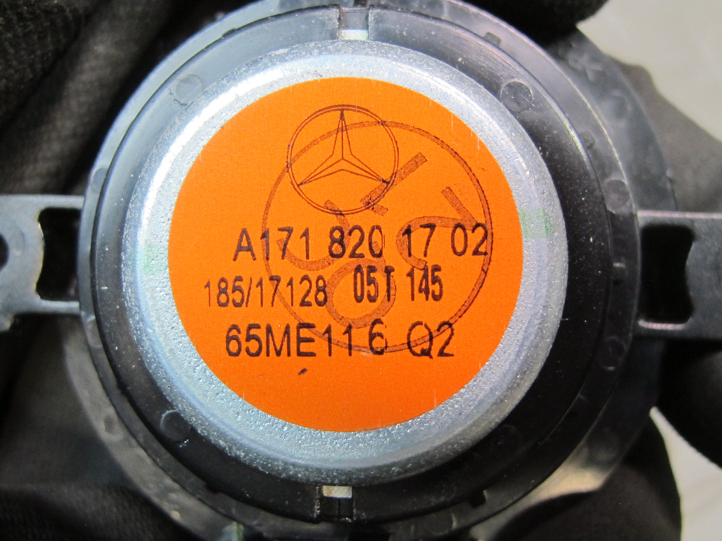 05-11 Mercedes R171 Slk-class Set of 2 Rear Left & Right Speaker OEM