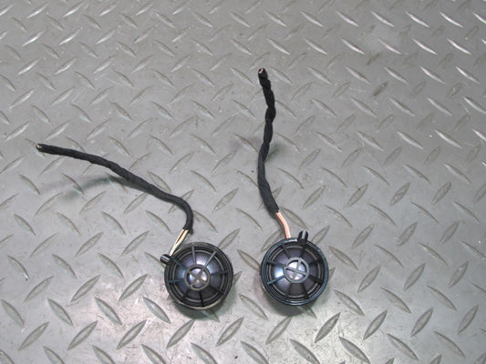 05-11 Mercedes R171 Slk-class Set of 2 Left & Right Door Tweeter Speaker OEM