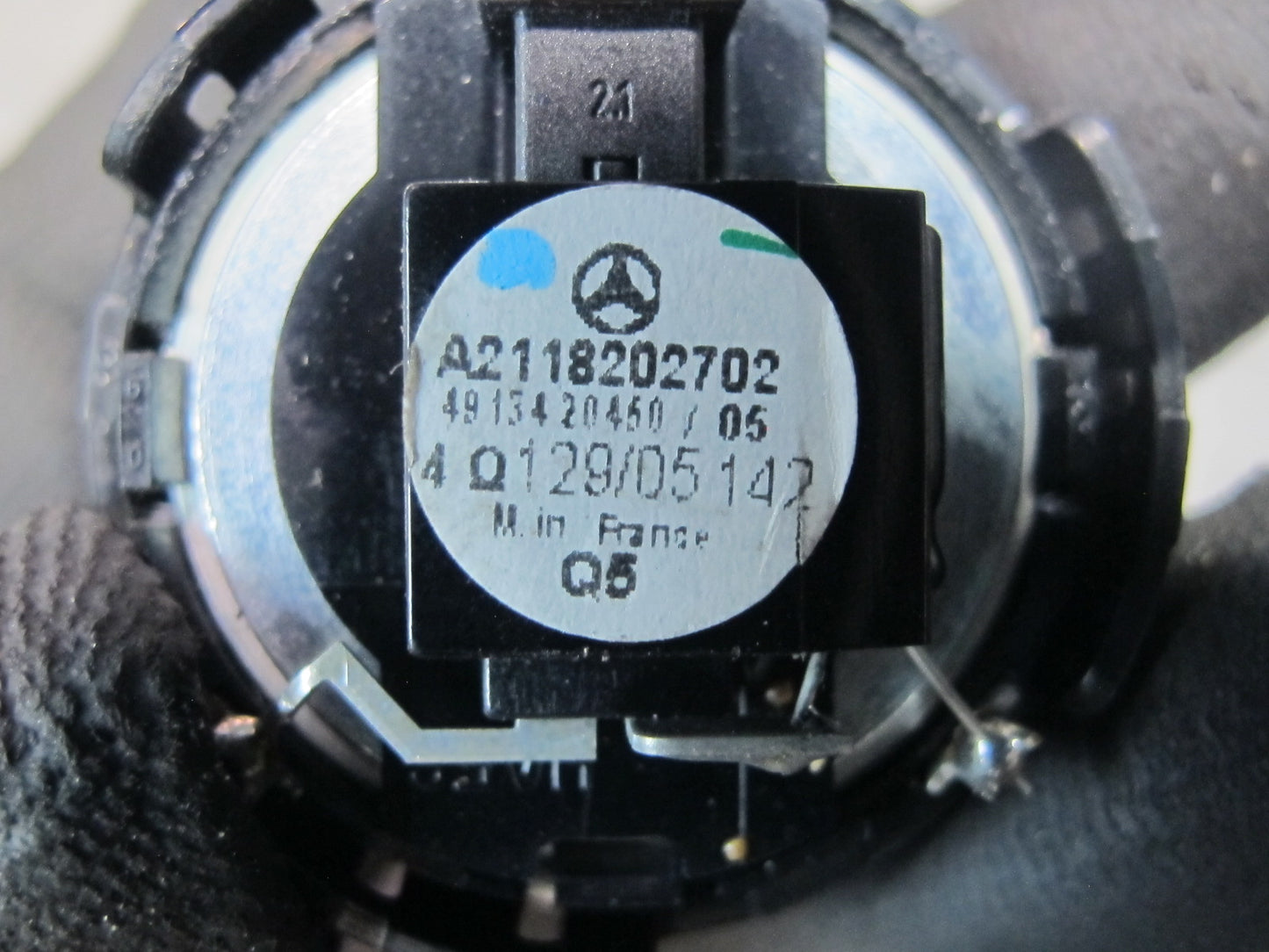 05-11 Mercedes R171 Slk-class Set of 2 Left & Right Door Tweeter Speaker OEM