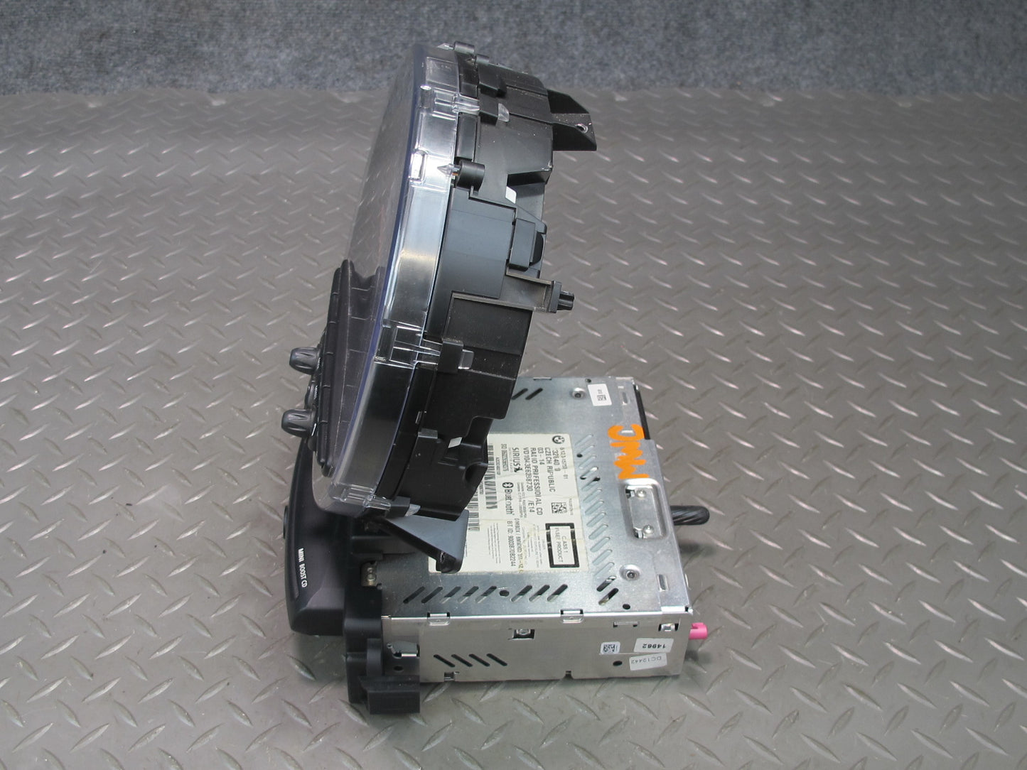 11-15 Mini Cooper S R60 R61 Speedometer Radio Boost CD Player Receiver Assy OEM