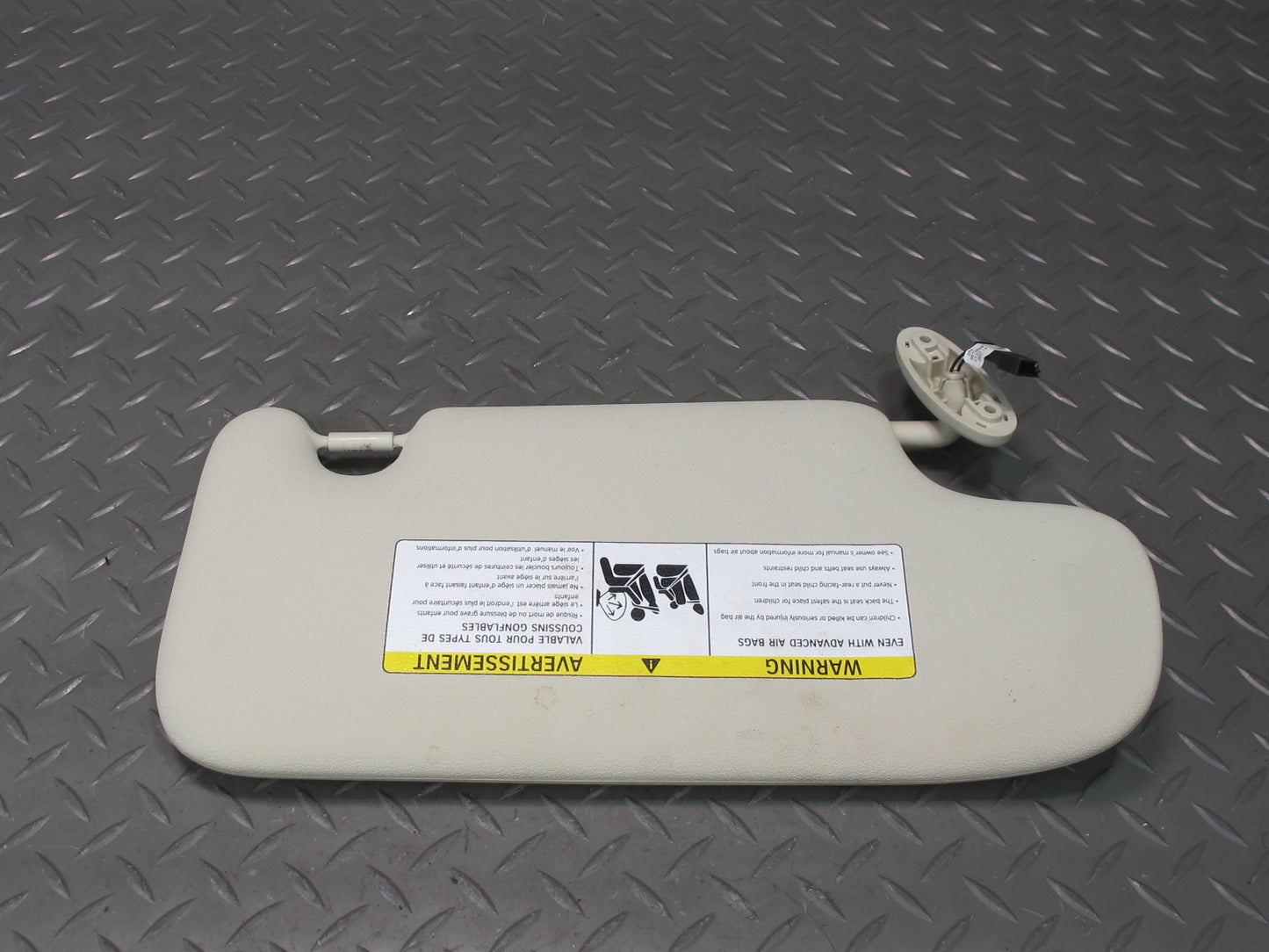 11-15 Mini Cooper S R60 R61 Countryman Set of 3 Sun Visor Light Beige OEM