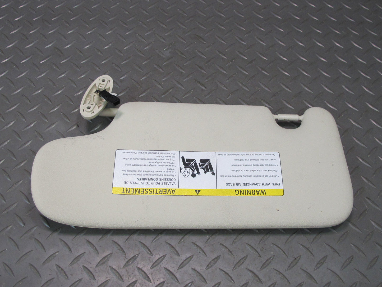 11-15 Mini Cooper S R60 R61 Countryman Set of 3 Sun Visor Light Beige OEM