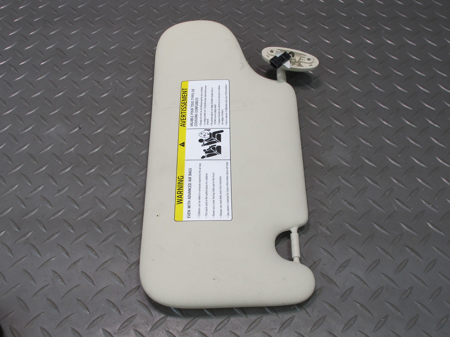 11-15 Mini Cooper S R60 R61 Countryman Set of 3 Sun Visor Light Beige OEM