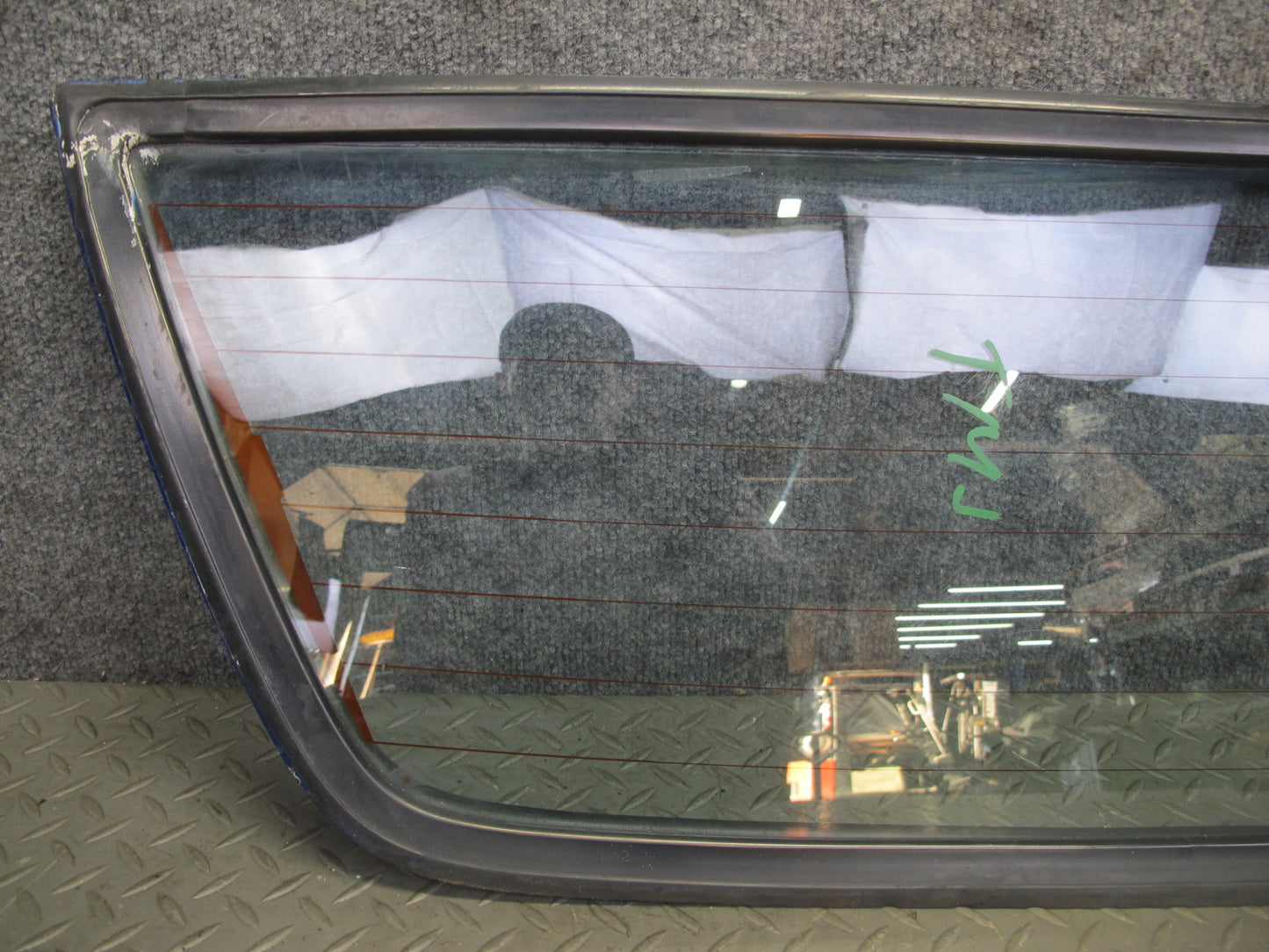 85-89 Toyota MR2 AW15 Rear Window Glass w Defrost OEM