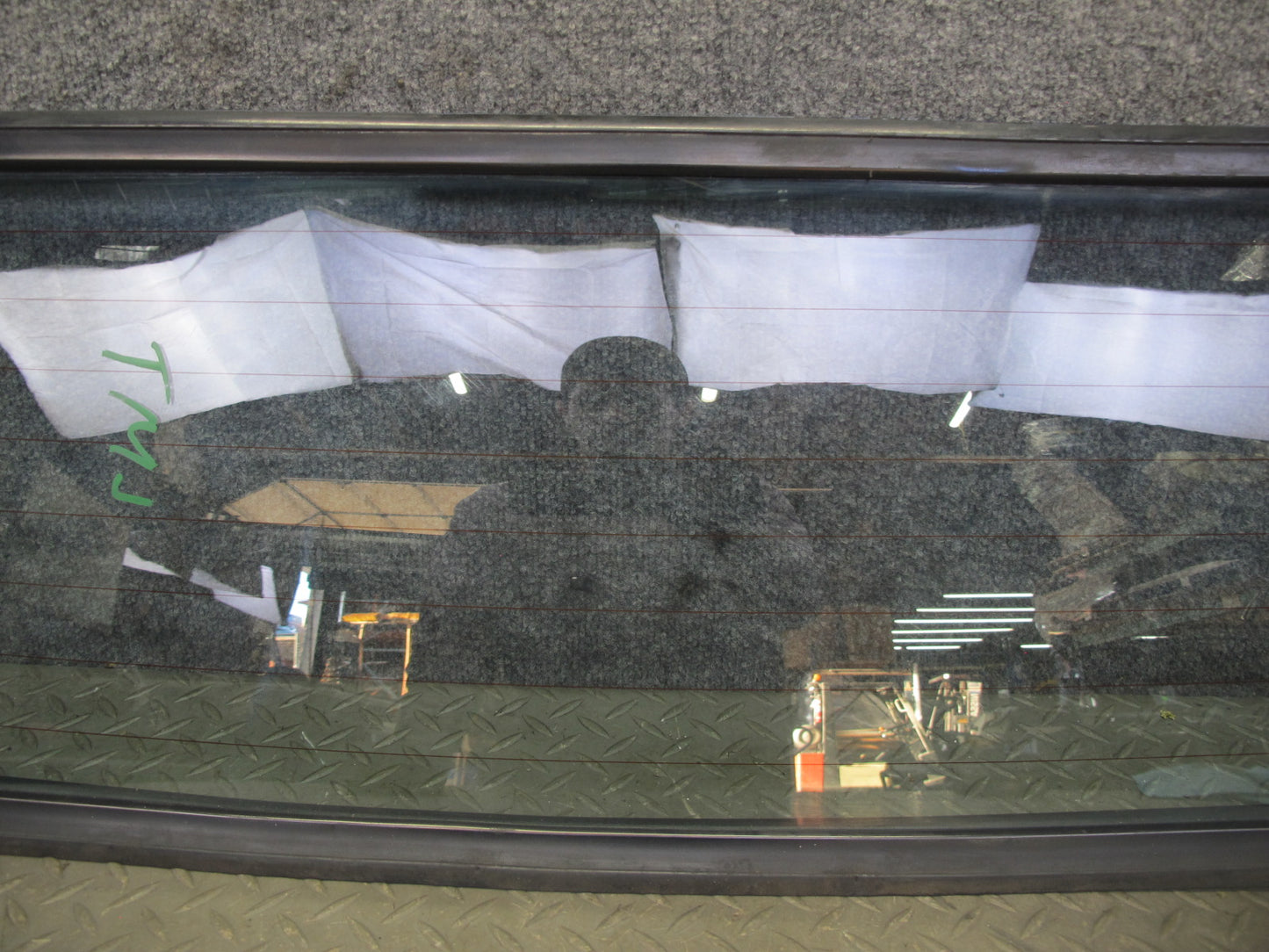 85-89 Toyota MR2 AW15 Rear Window Glass w Defrost OEM