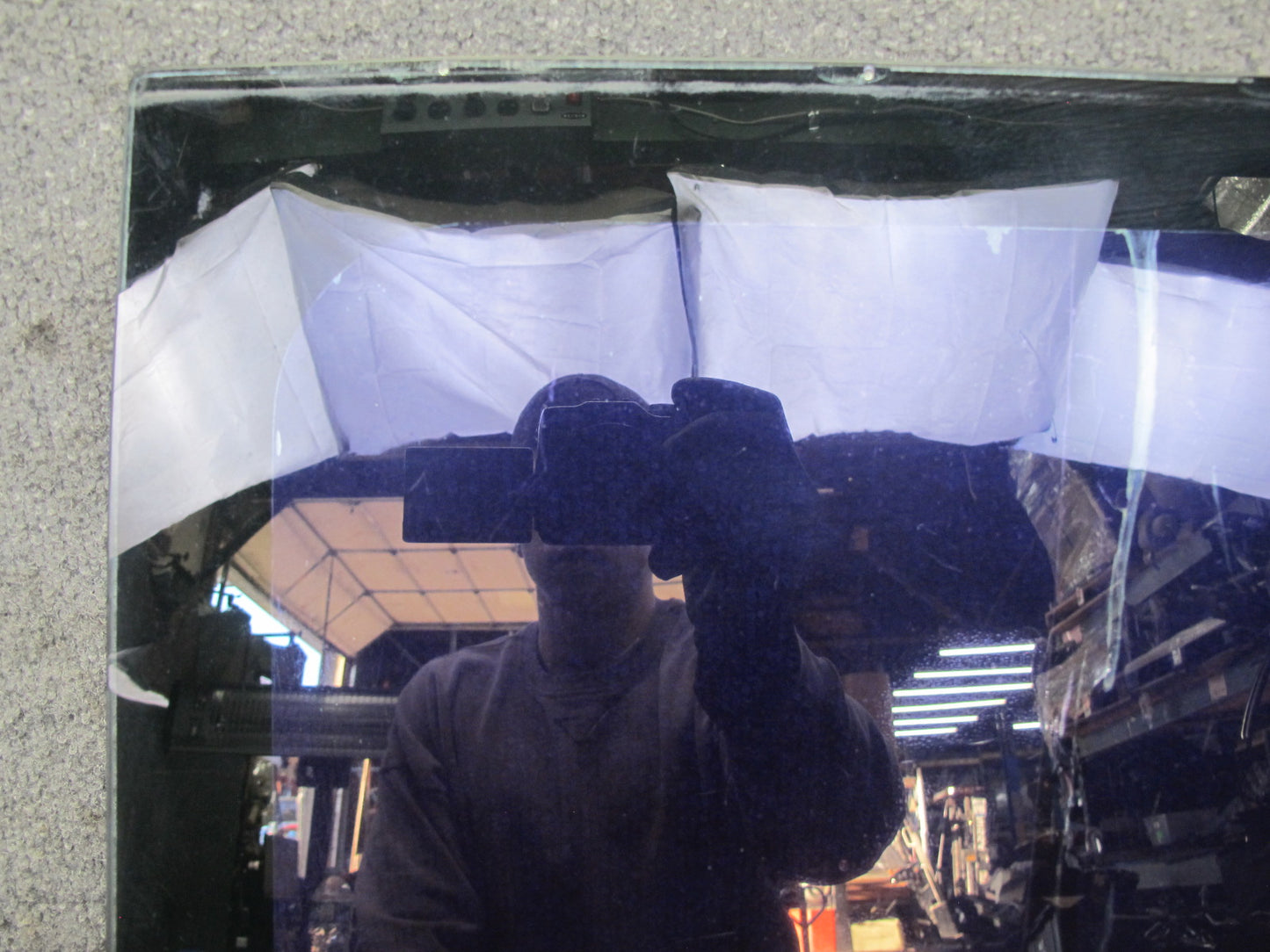 85-89 Toyota MR2 AW15 Front Right T-top Roof Glass Panel Tinted w Lock Latch OEM