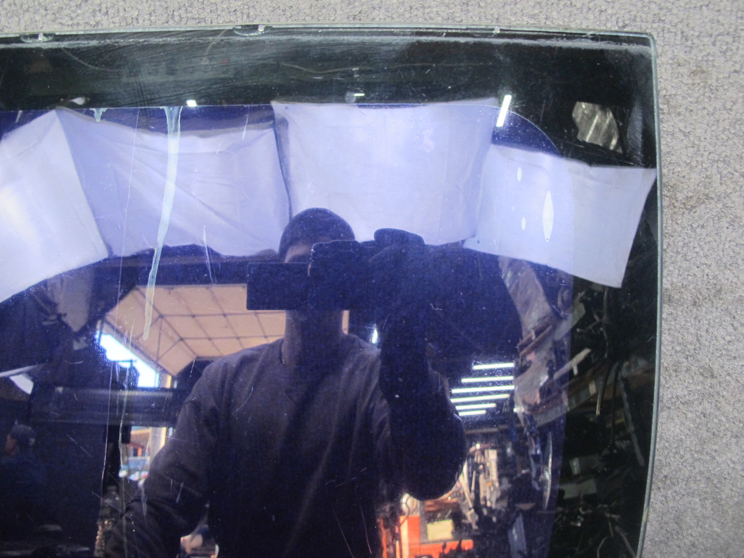 85-89 Toyota MR2 AW15 Front Right T-top Roof Glass Panel Tinted w Lock Latch OEM