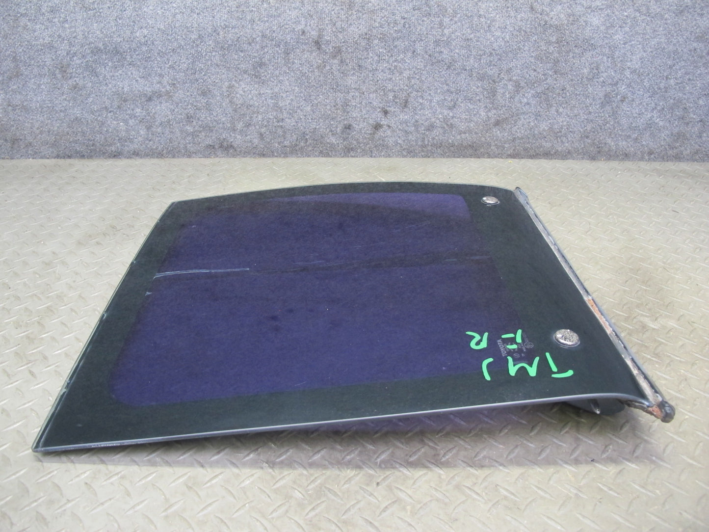 85-89 Toyota MR2 AW15 Front Right T-top Roof Glass Panel Tinted w Lock Latch OEM