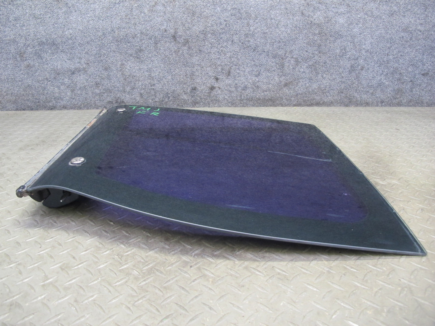 85-89 Toyota MR2 AW15 Front Right T-top Roof Glass Panel Tinted w Lock Latch OEM