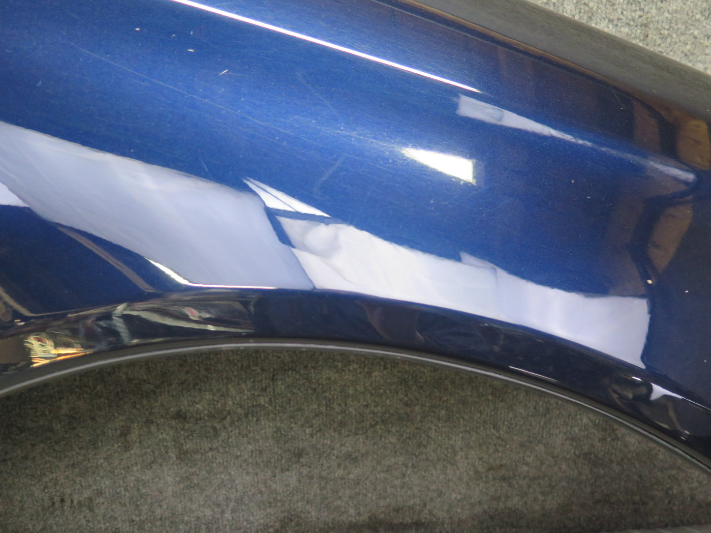 04-06 Lexus UCF30L LS430 Front Right Fender Shell Panel Cover Dark Blue OEM