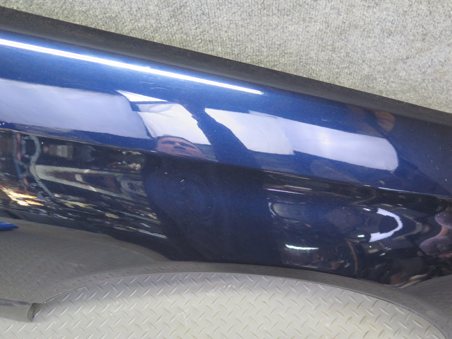 04-06 Lexus UCF30L LS430 Front Right Fender Shell Panel Cover Dark Blue OEM