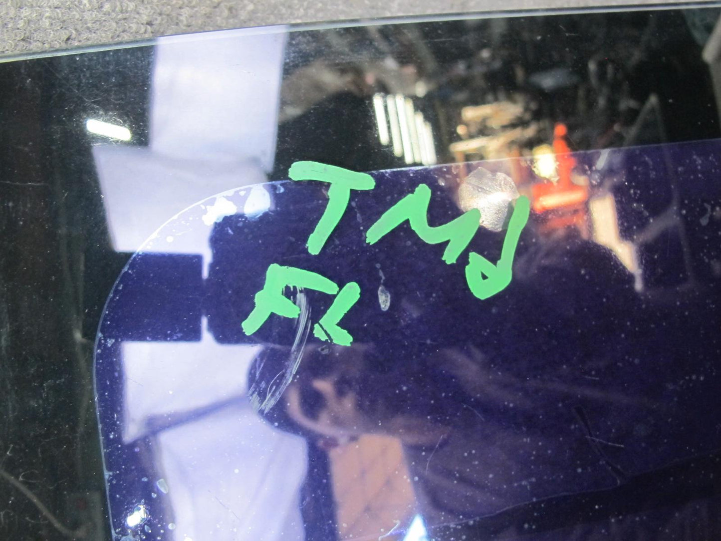 85-89 Toyota MR2 AW15 Front Left T-top Roof Glass Panel Tinted w Lock Latch OEM