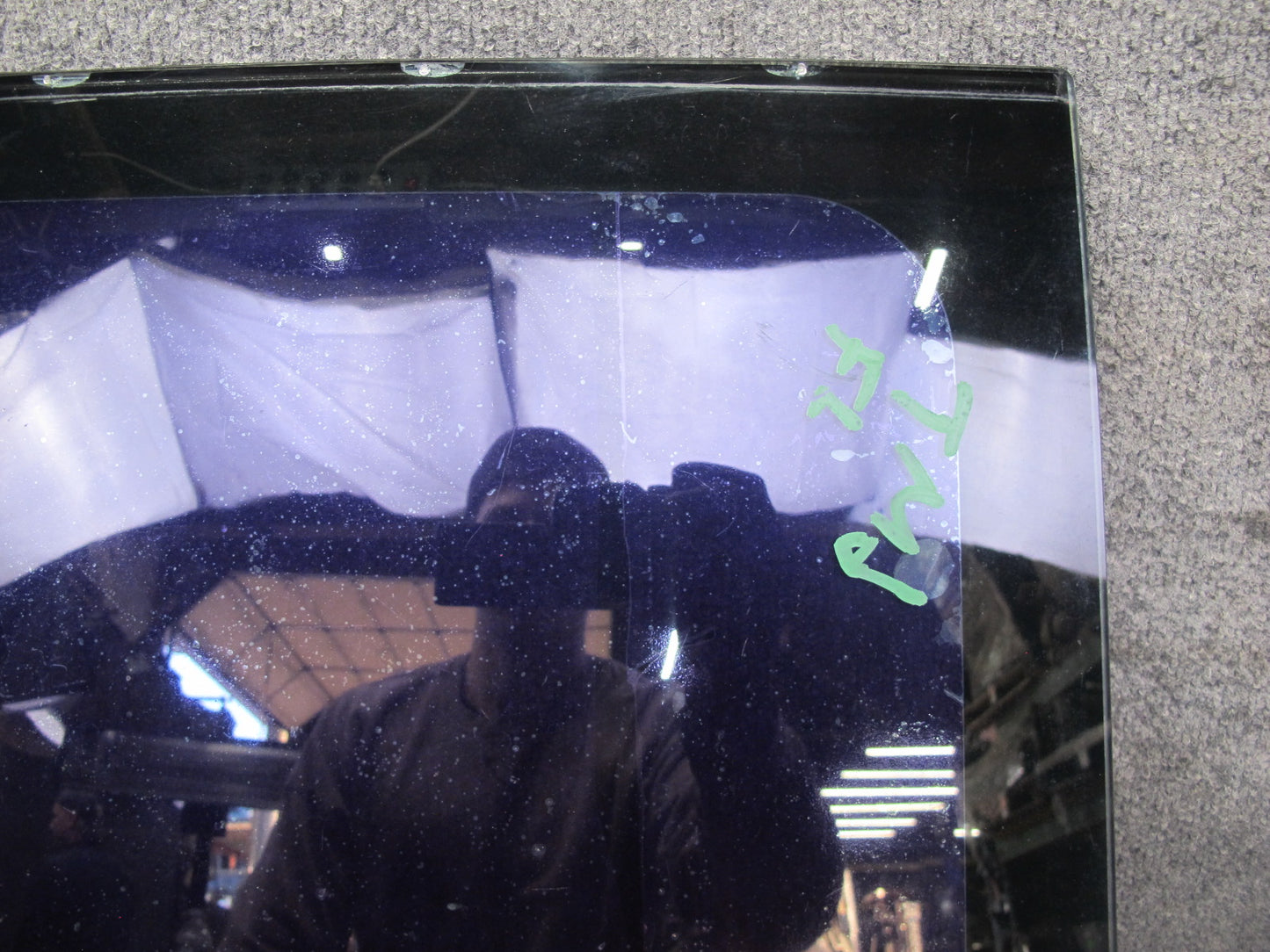 85-89 Toyota MR2 AW15 Front Left T-top Roof Glass Panel Tinted w Lock Latch OEM