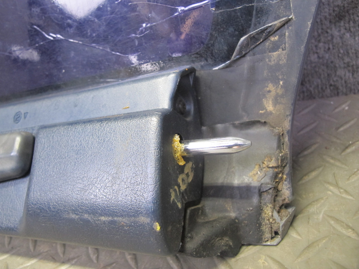 85-89 Toyota MR2 AW15 Front Left T-top Roof Glass Panel Tinted w Lock Latch OEM