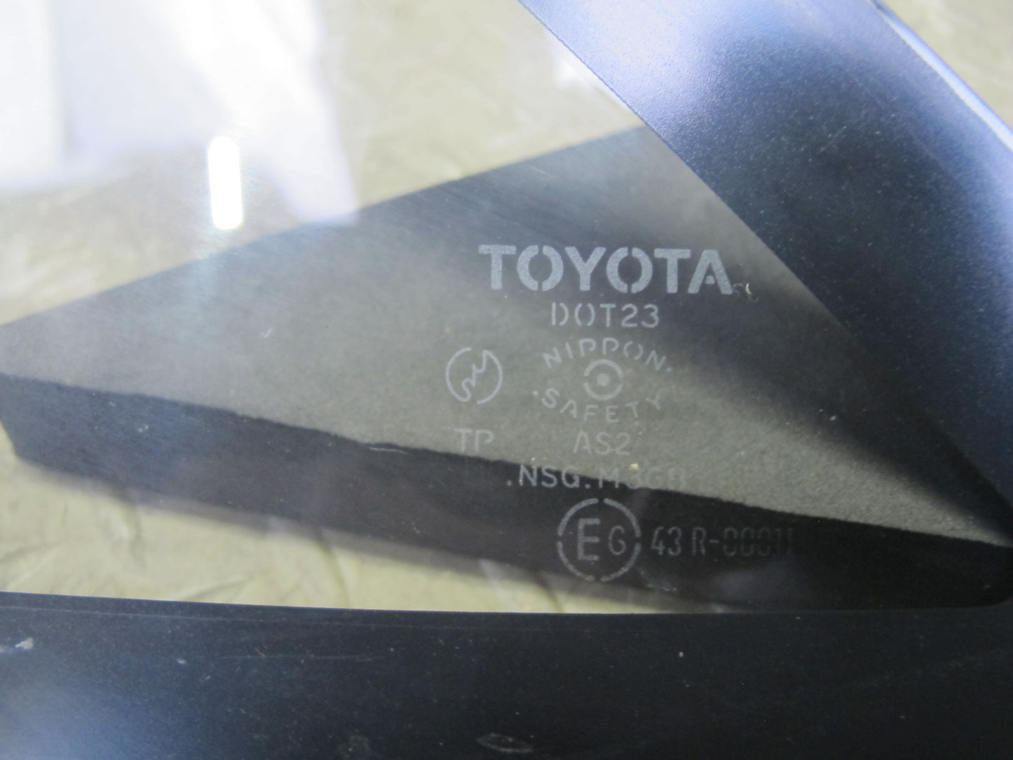 85-89 Toyota MR2 AW15 Rear Right Quarter Window Glass OEM