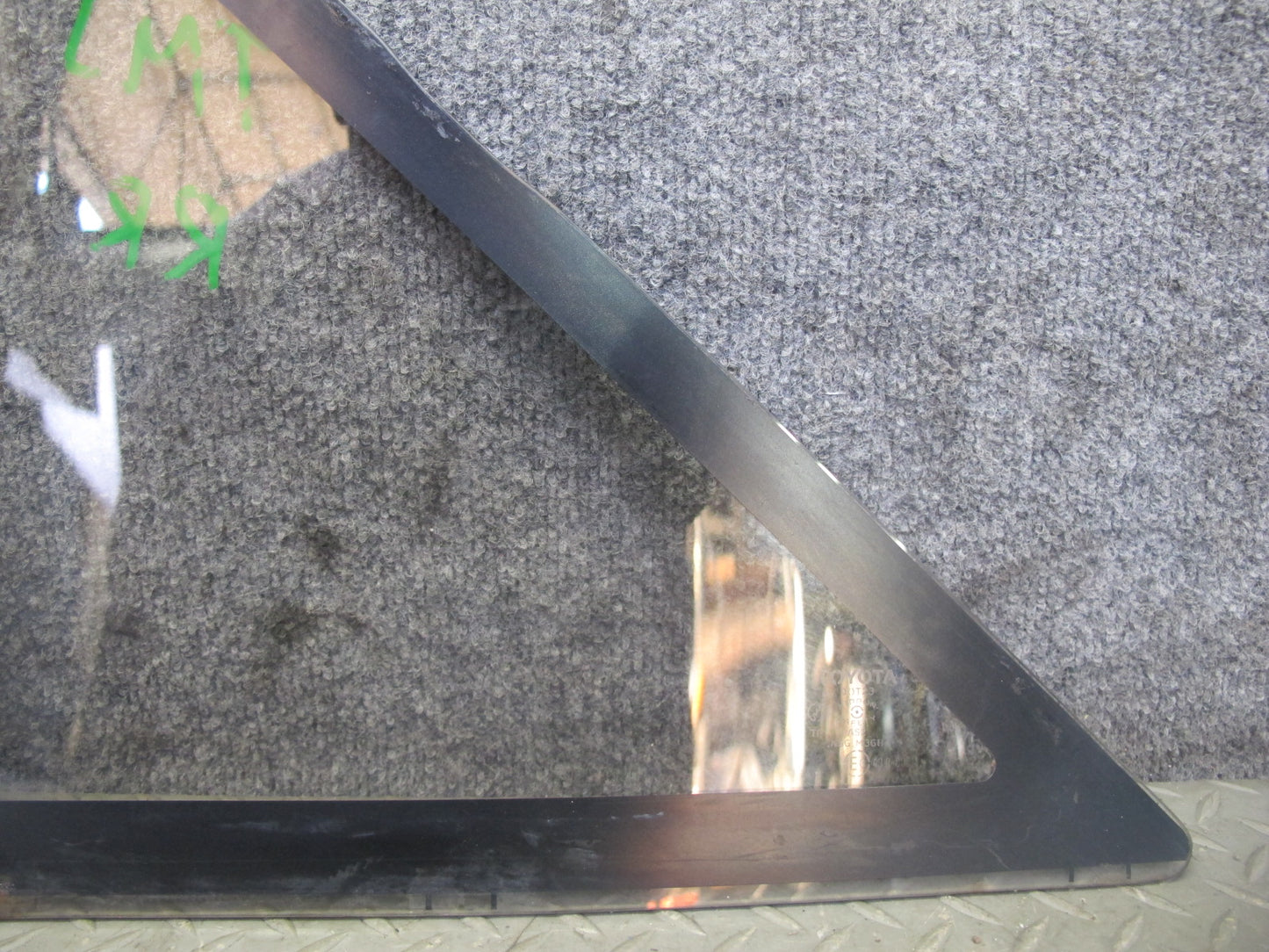 85-89 Toyota MR2 AW15 Rear Right Quarter Window Glass OEM