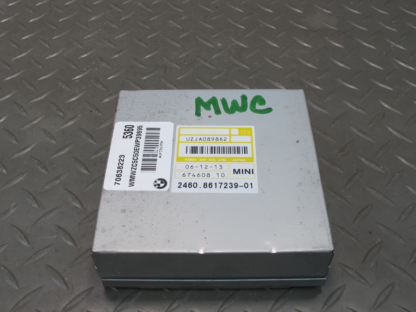 11-15 Mini Cooper S R60 R61 Automatic Transmission Control Module 8617239 OEM