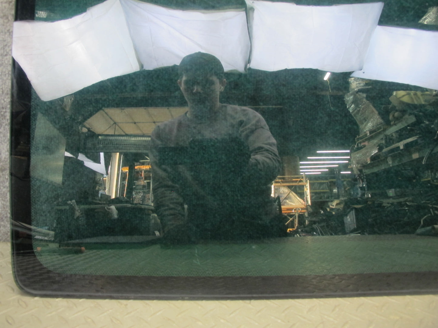 01-03 VW Eurovan T4 Rear Left Quarter Glass Window OEM