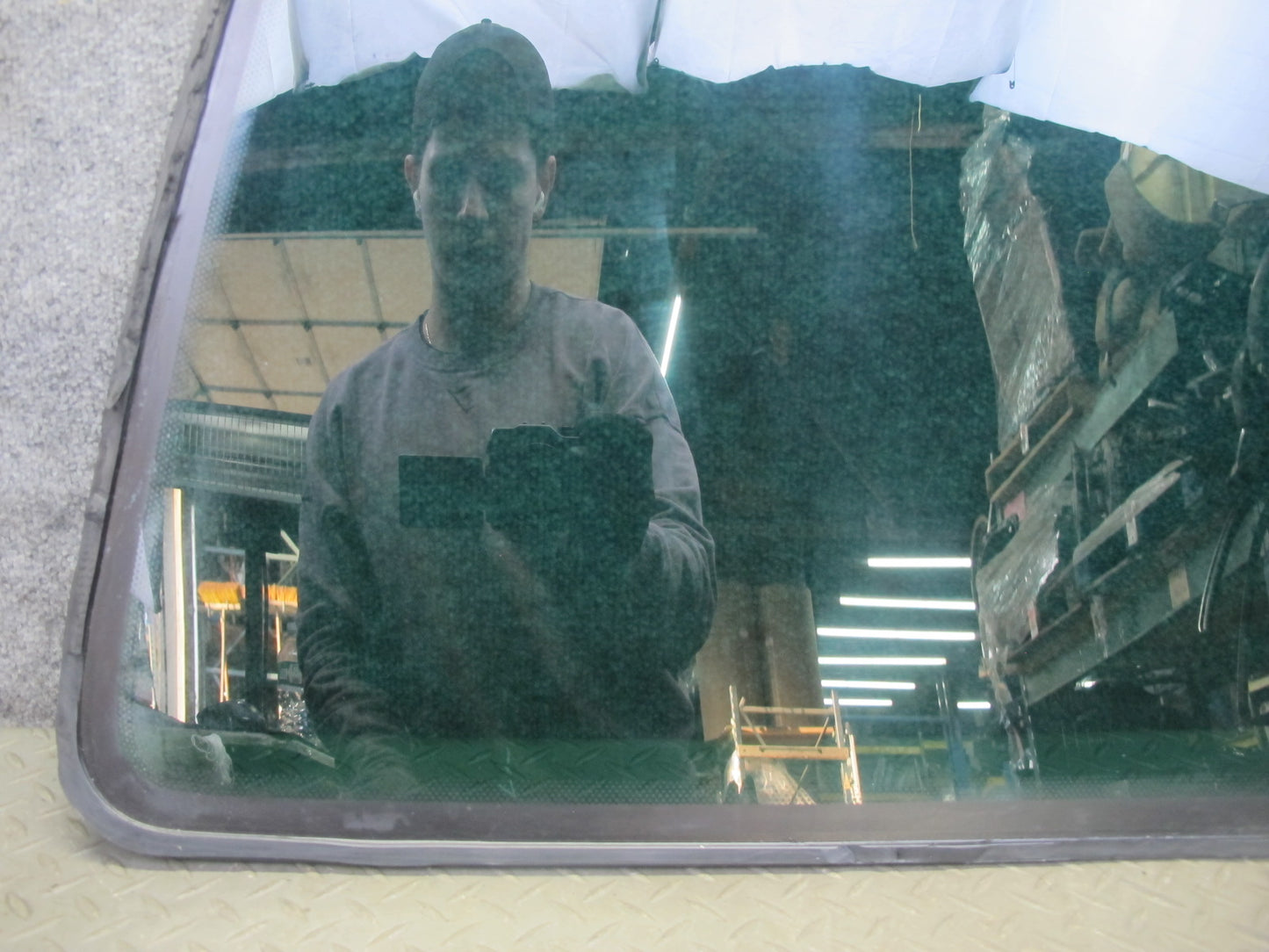 01-03 VW Eurovan T4 Rear Left Quarter Glass Window OEM