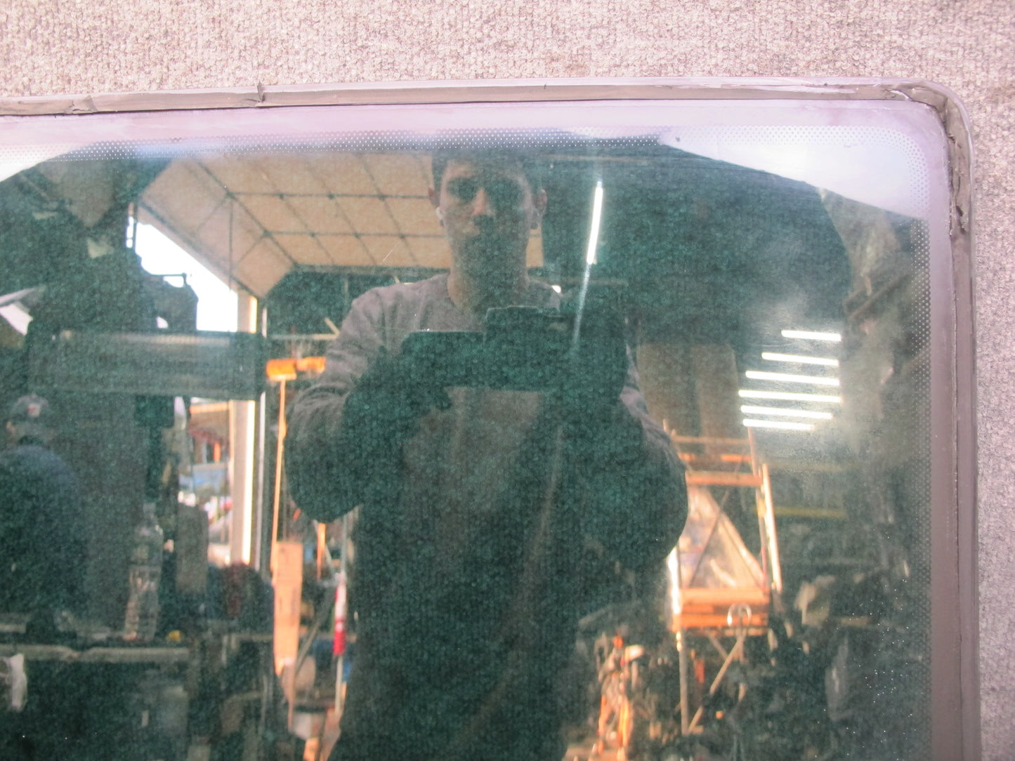 01-03 VW Eurovan T4 Rear Left Quarter Glass Window OEM