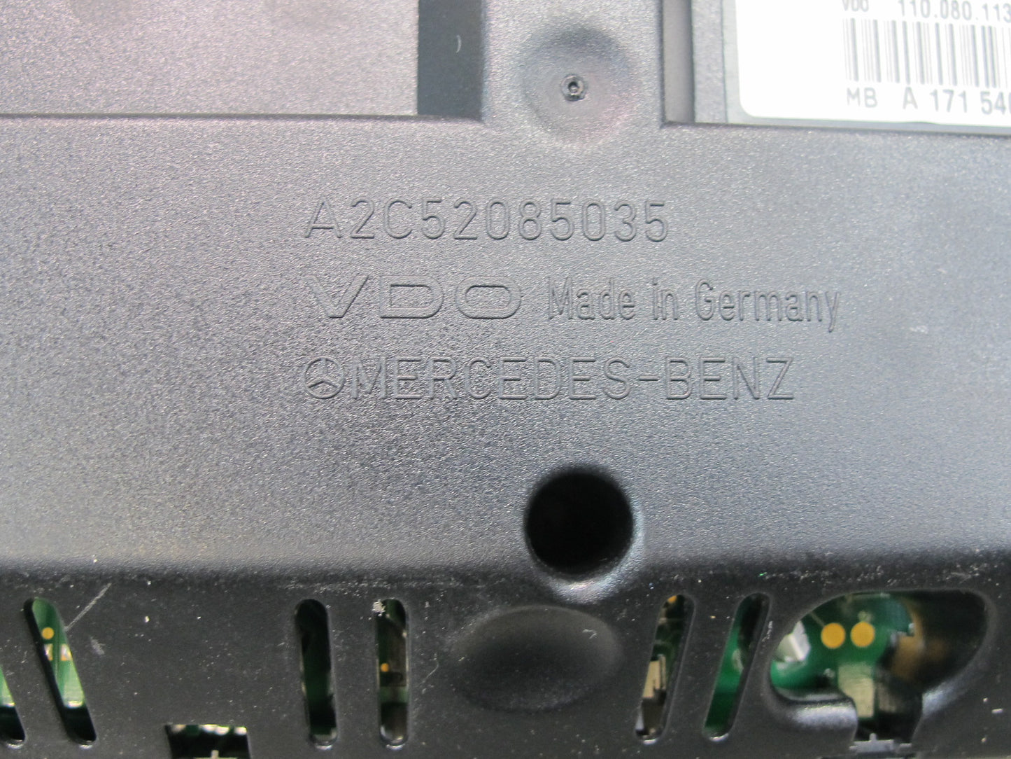 05-10 Mercedes R171 SLK55 AMG Instrument Cluster Gauge Speedometer 70K OEM