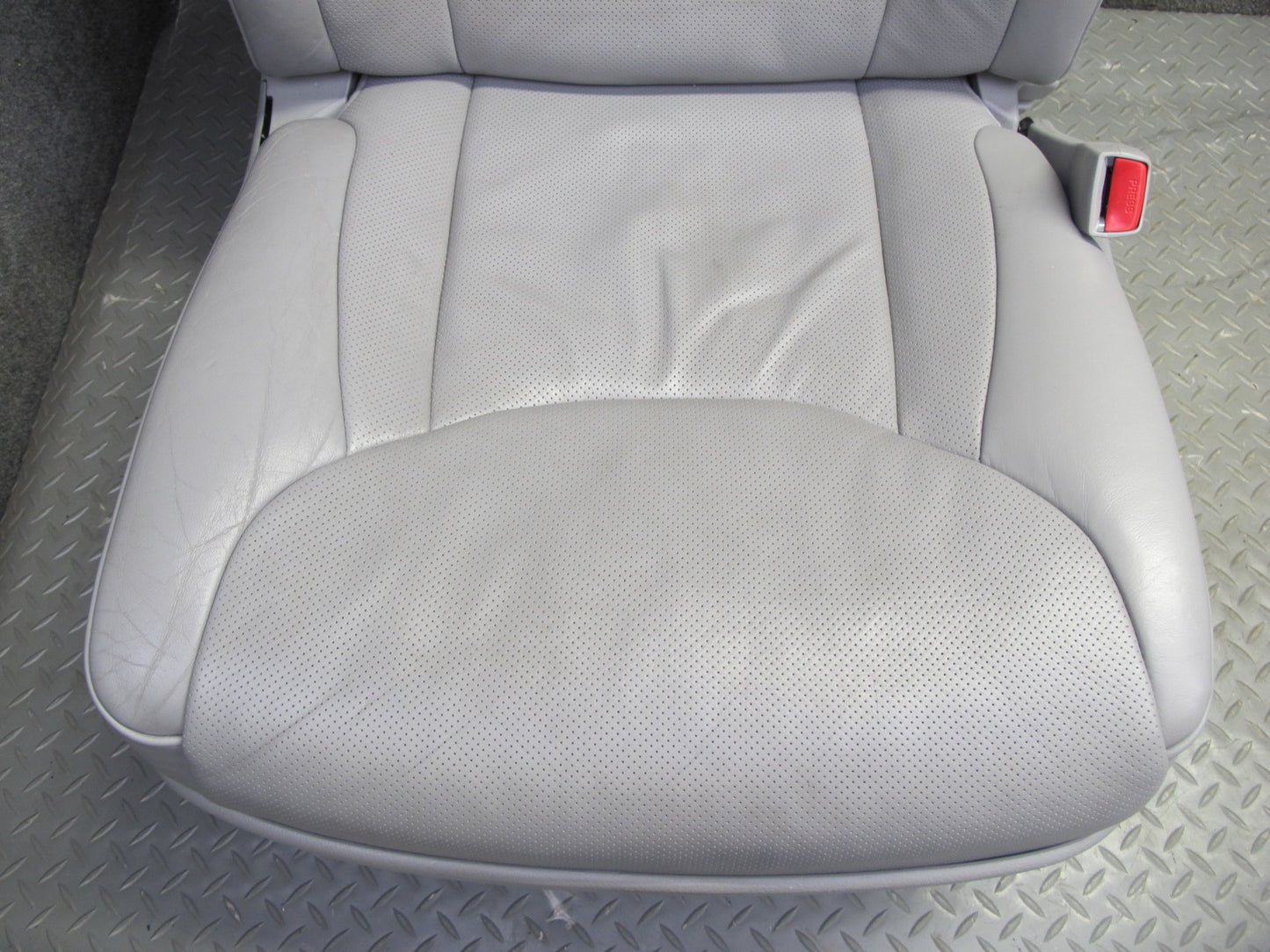 04-06 Lexus UCF30L LS430 Front & Rear Left & Right Leather Seat Set Ash OEM