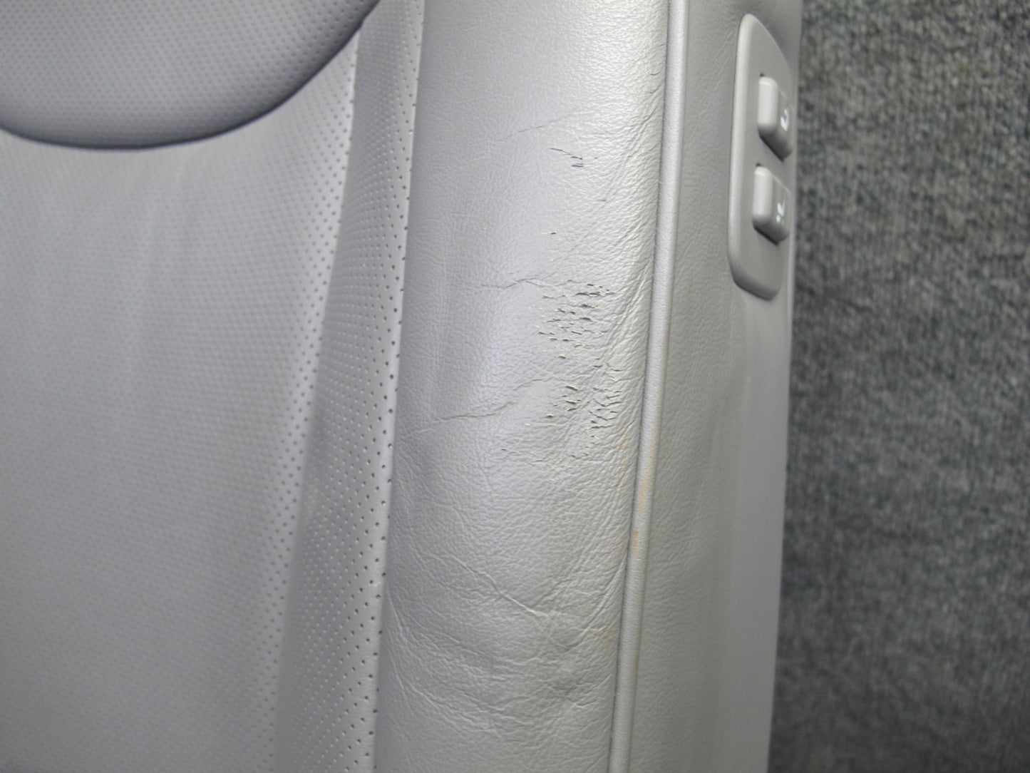 04-06 Lexus UCF30L LS430 Front & Rear Left & Right Leather Seat Set Ash OEM