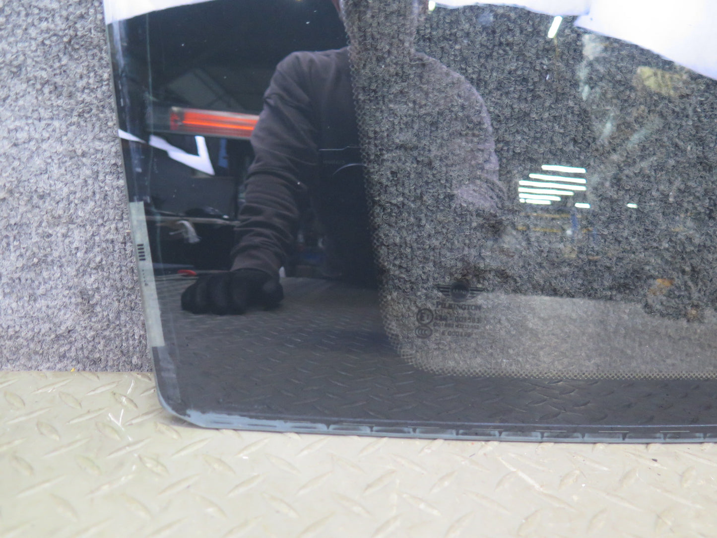 11-15 Mini Cooper R60 Countryman Rear Left Quarter Glass Window OEM