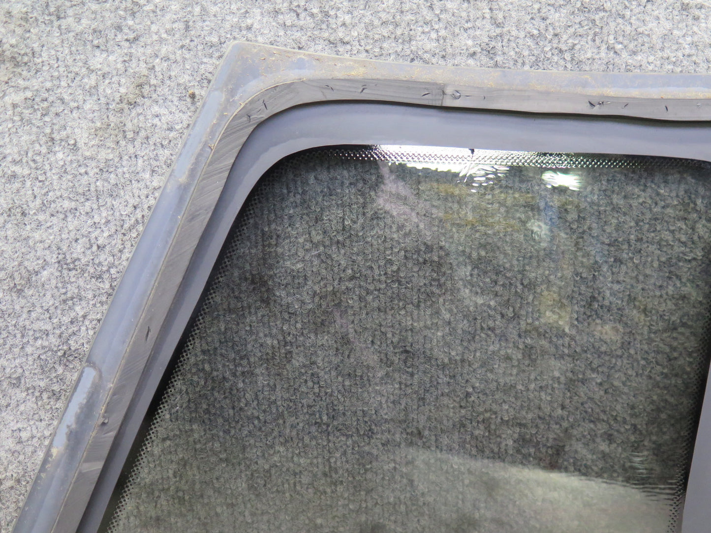 11-15 Mini Cooper R60 Countryman Rear Left Quarter Glass Window OEM
