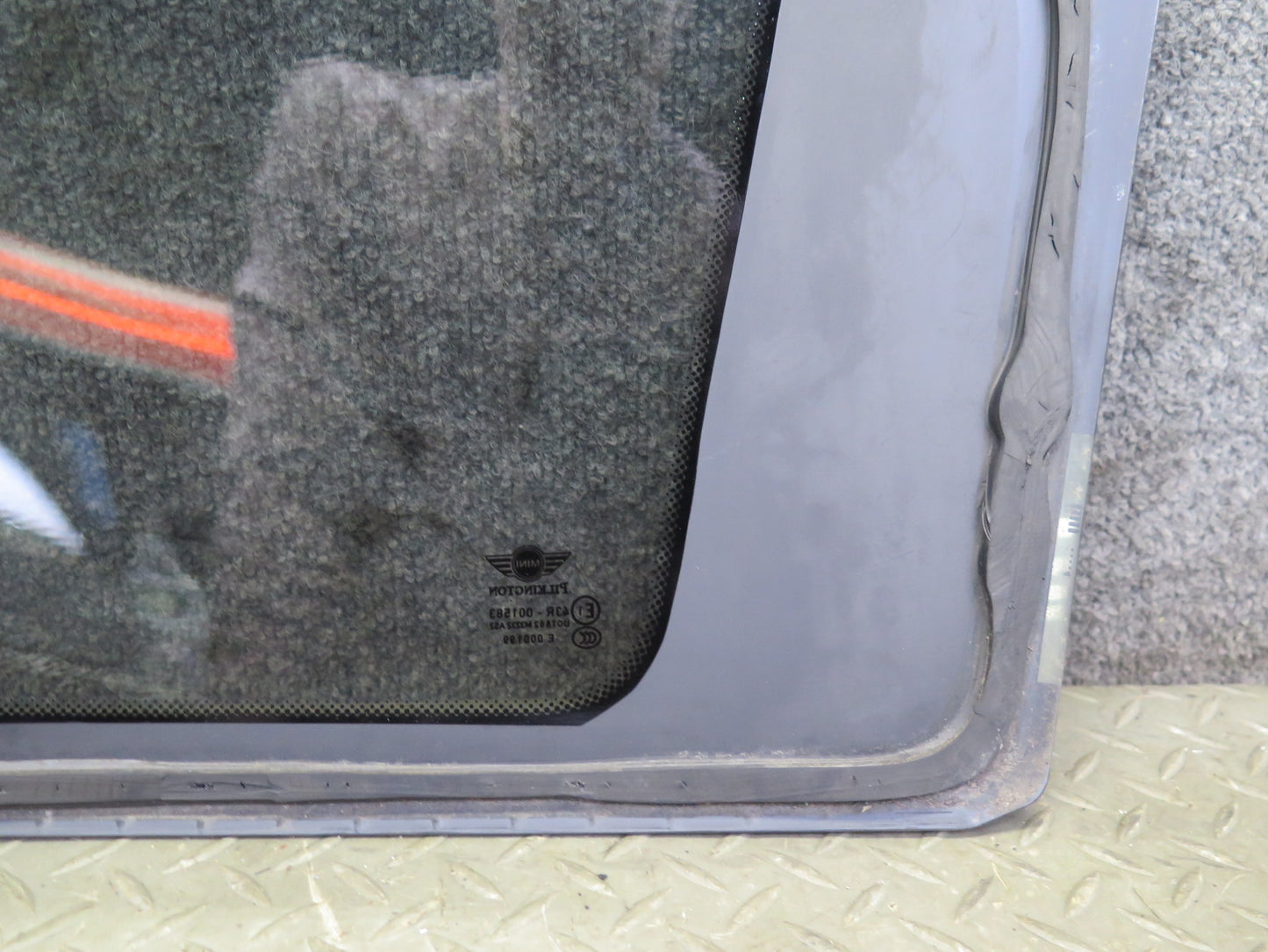 11-15 Mini Cooper R60 Countryman Rear Left Quarter Glass Window OEM