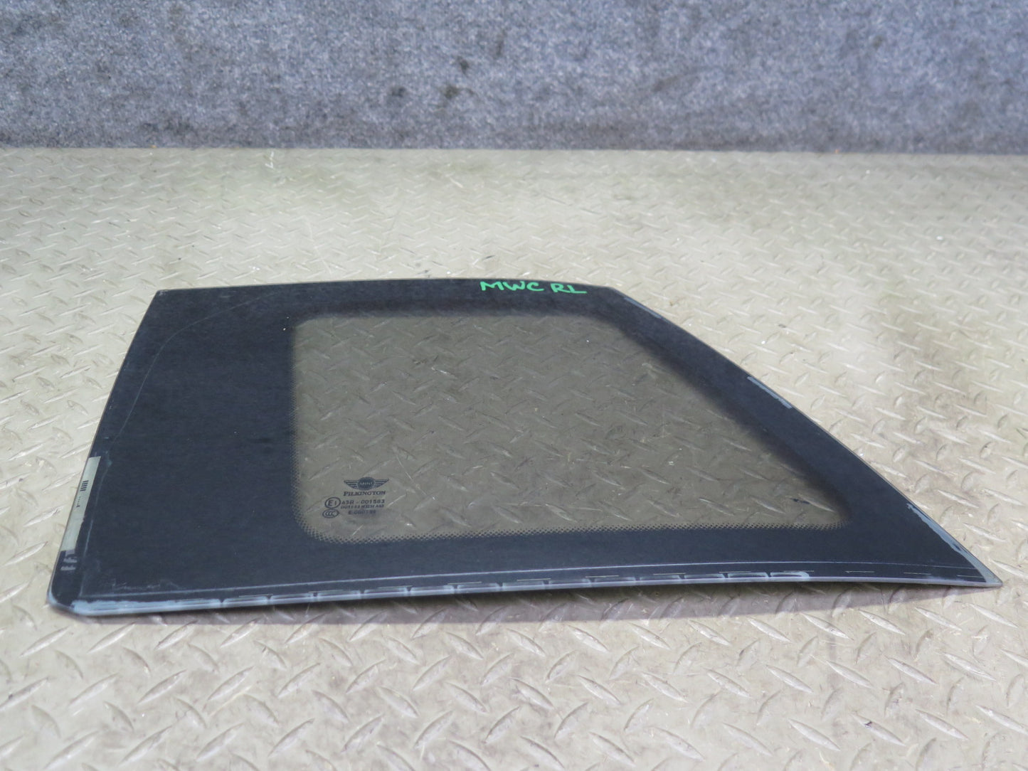 11-15 Mini Cooper R60 Countryman Rear Left Quarter Glass Window OEM