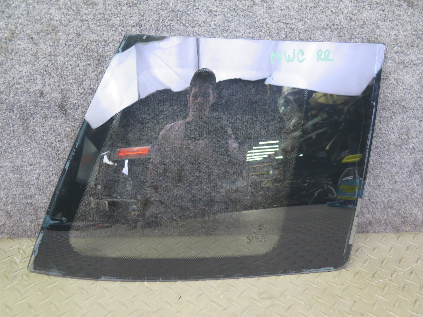 11-15 Mini Cooper R60 Countryman Rear Right Quarter Glass Window OEM